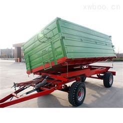 卓優牌7CX-8噸雙板歐式四輪自卸拖車
