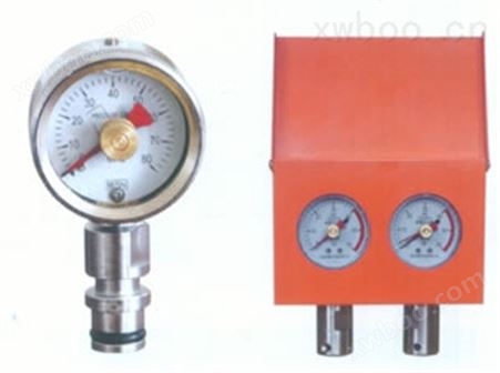 YN60矿用双针耐震压力表