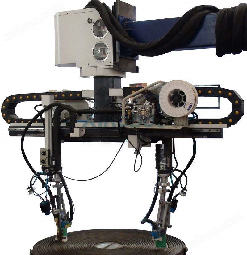 螺旋板换热器视觉跟踪焊接机器人