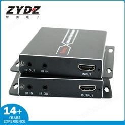 智勇4K高清HDMI单网线延长器100米网络传输户外婚礼安防