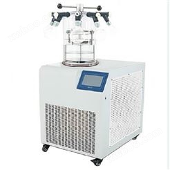 上海沪析HXLG-12-50DG立式冷冻干燥机花茶果蔬真空干燥机实验室冻干机