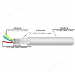坦泼秋尔TPQE高温电缆 氟塑料绝缘耐高温电缆聚氨脂护套 耐磨耐油耐低温 (YUFR)