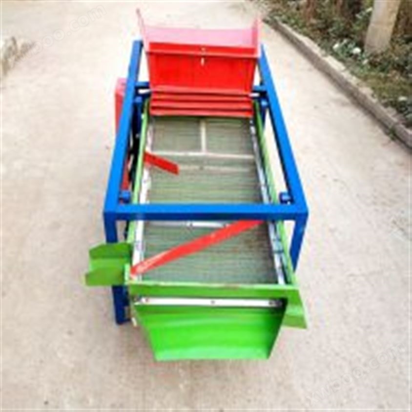 衢州黄豆筛选机 谷子去石排杂机 小型电动排渣机视频