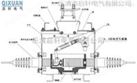 【*】启轩电气ZW20-12F/630-20智能真空高压断路器用途 产品
