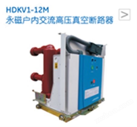 HDKV1-12M永磁户内交流高压真空断路器