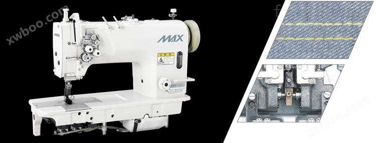 MAX-848-20/50 / 878-20/50高速微油双针平缝机系列