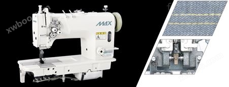 MAX-848-20/50 / 878-20/50高速微油双针平缝机系列