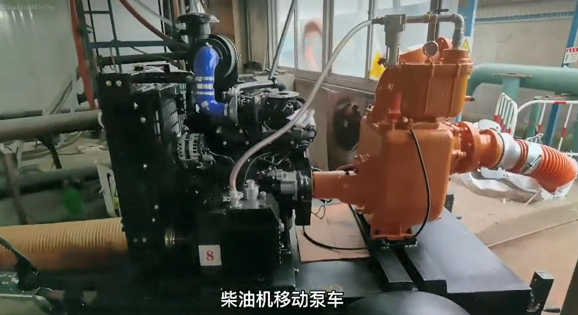柴油机移动泵车-博禹泵业